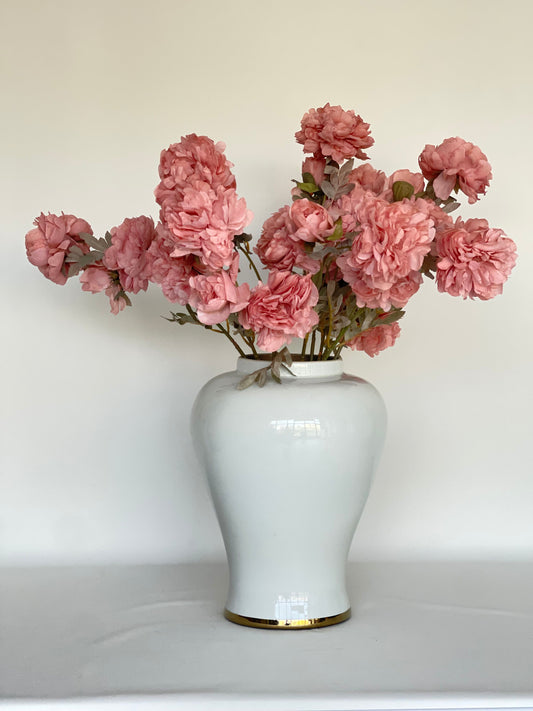 Coral Pink Peonies