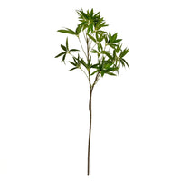 Faux Bamboo Leaf Stem