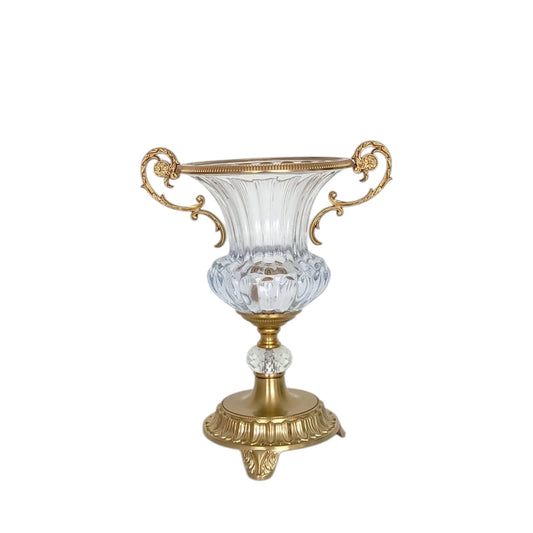 Baroque Statement Gilded Urn