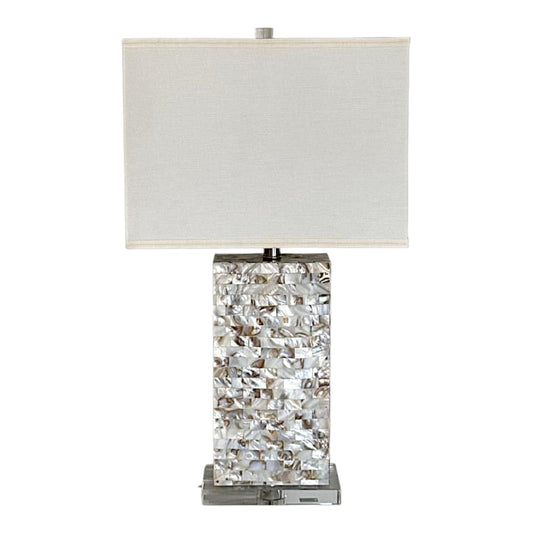 Mother of Pearl Statement Lamp