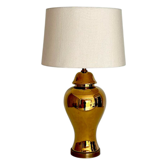 Classic Gold Ceramic Lamp