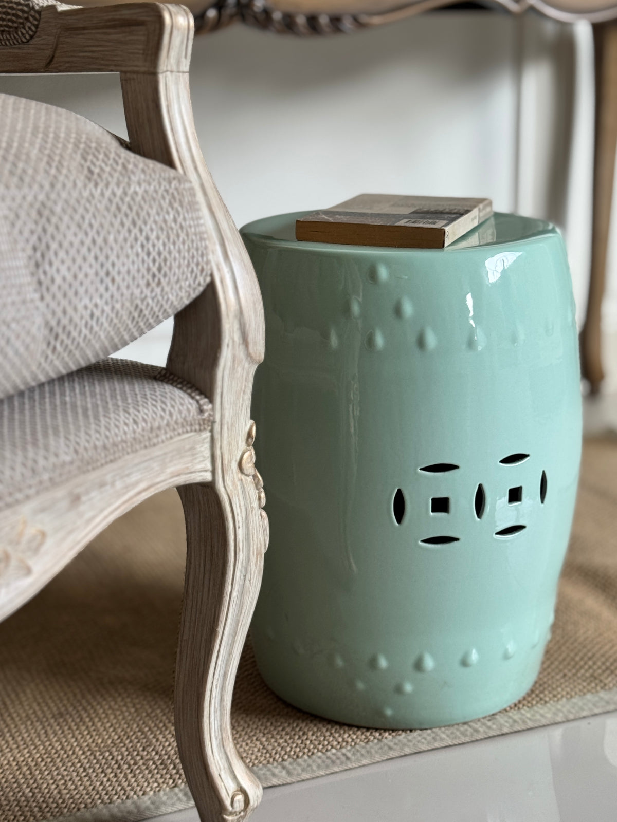 New Leaf Garden Stool