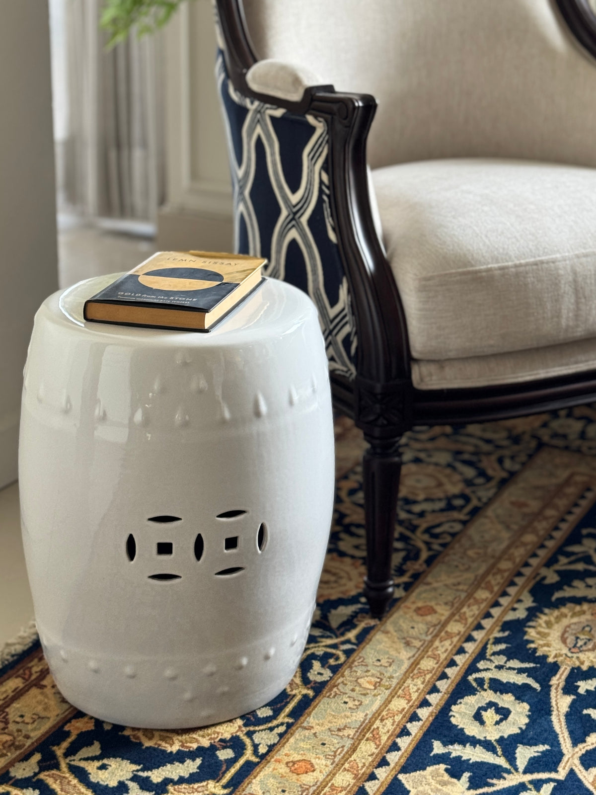 The First Frost Garden Stool
