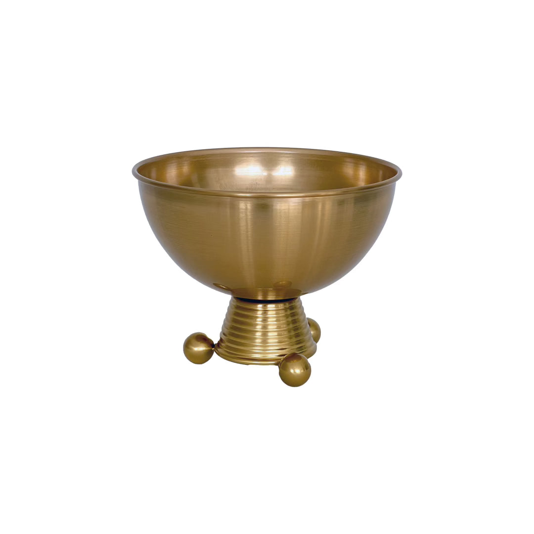 Pedestal Bowl Gold