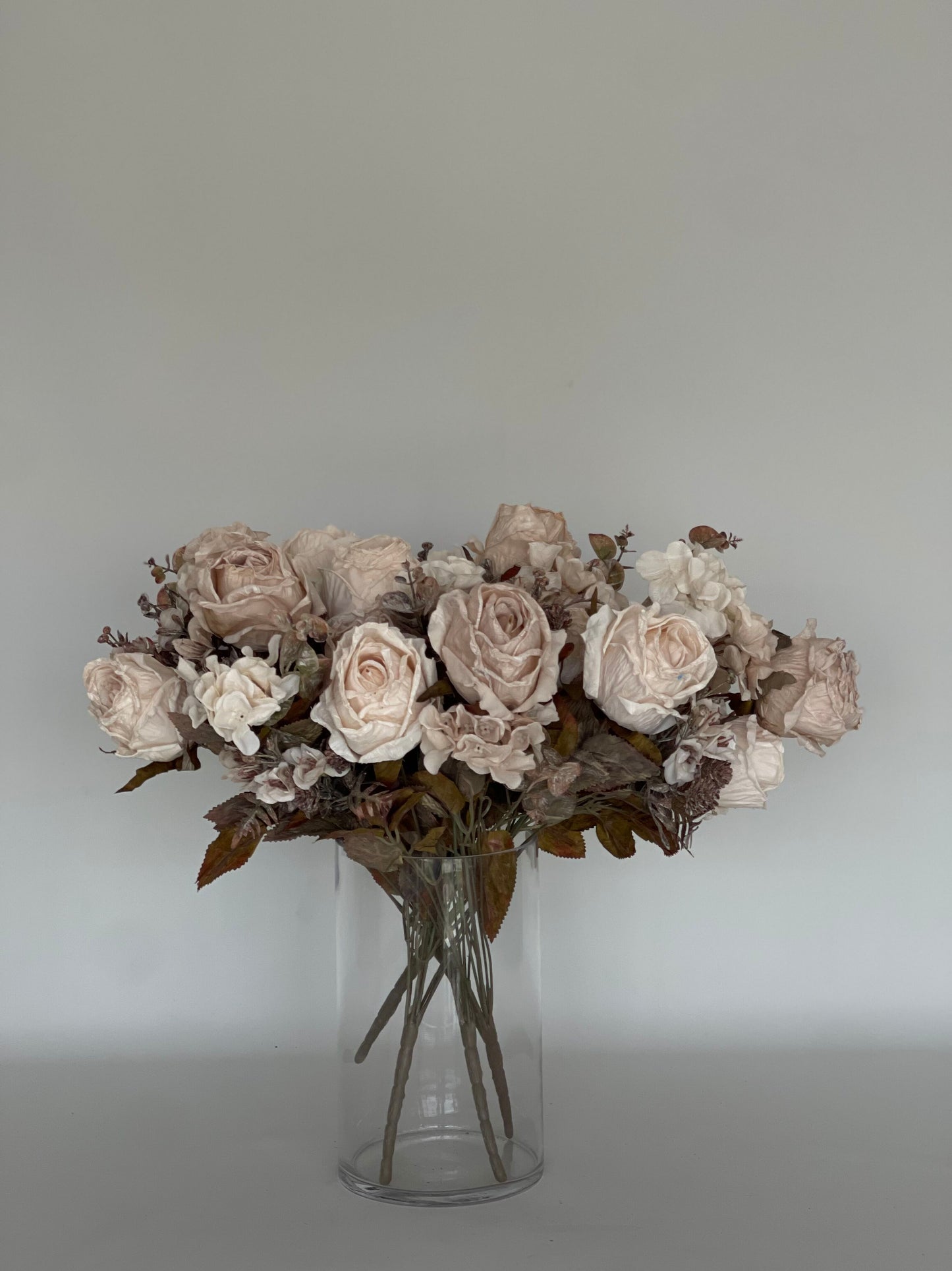 Oversized Roses Sepia