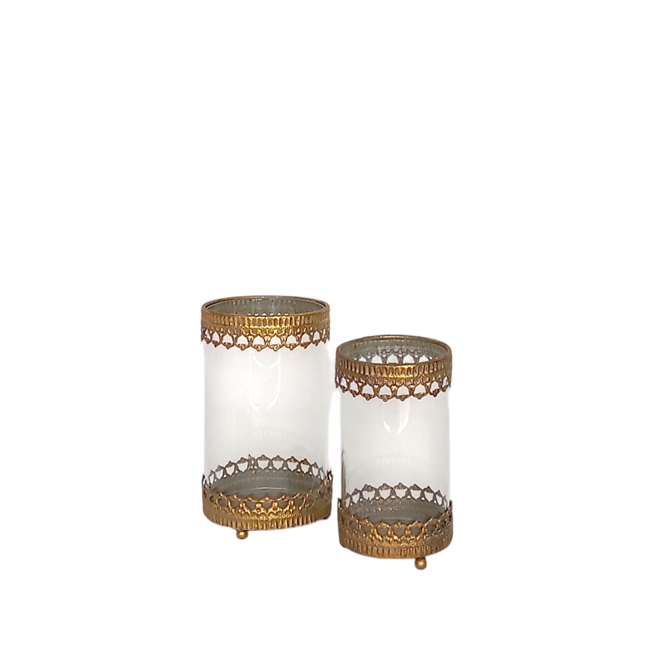 Baroque Guilded Vase (Pair)