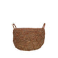 Rattan Basket with Coastal Aesthetic