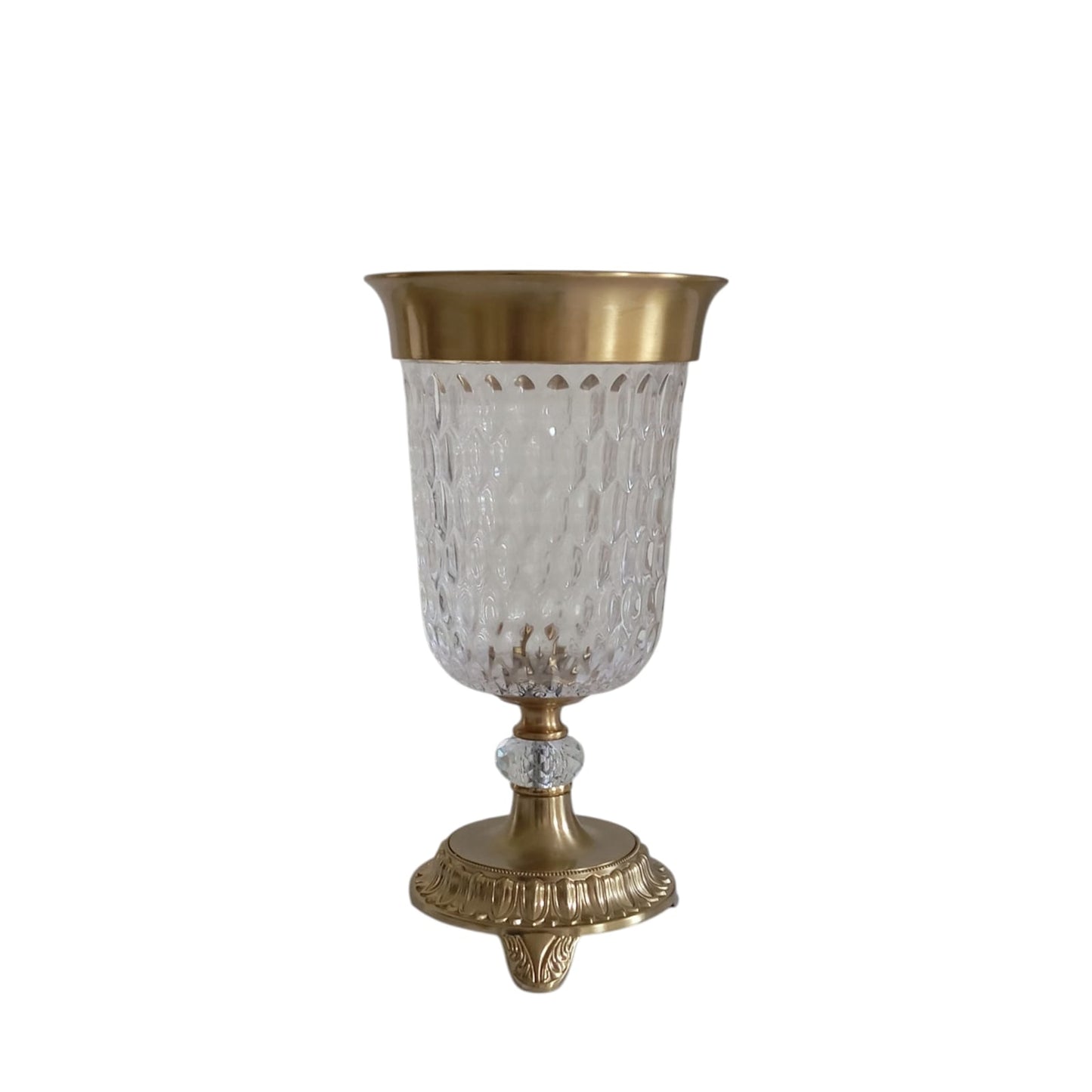 Triomphe Gilded Statement Vase