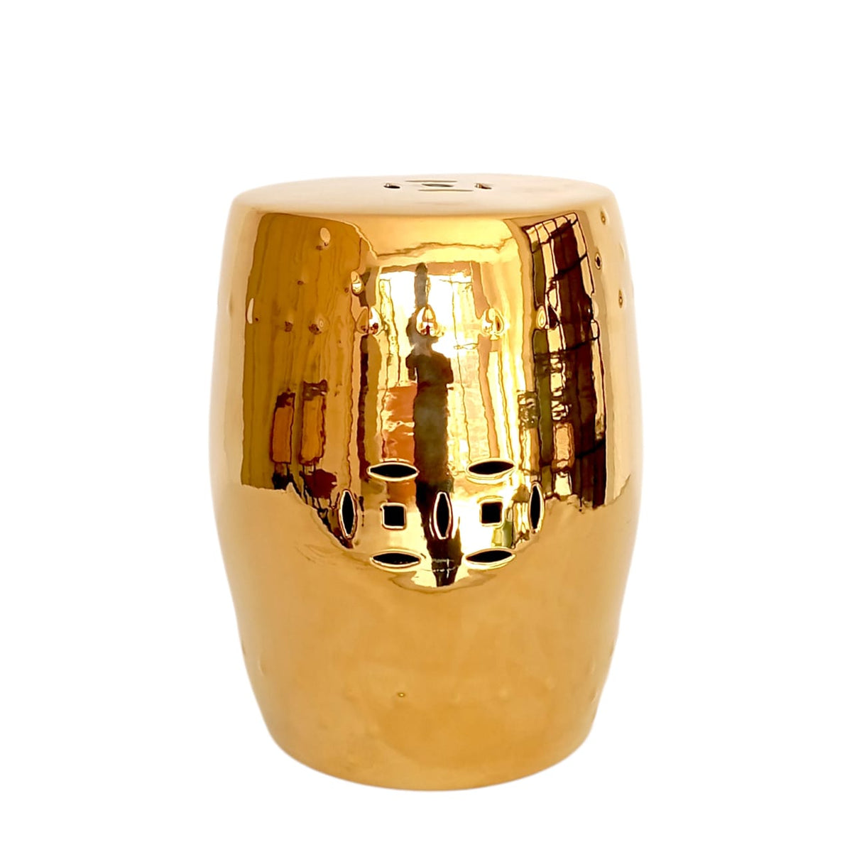 The Golden Hour Garden Stool
