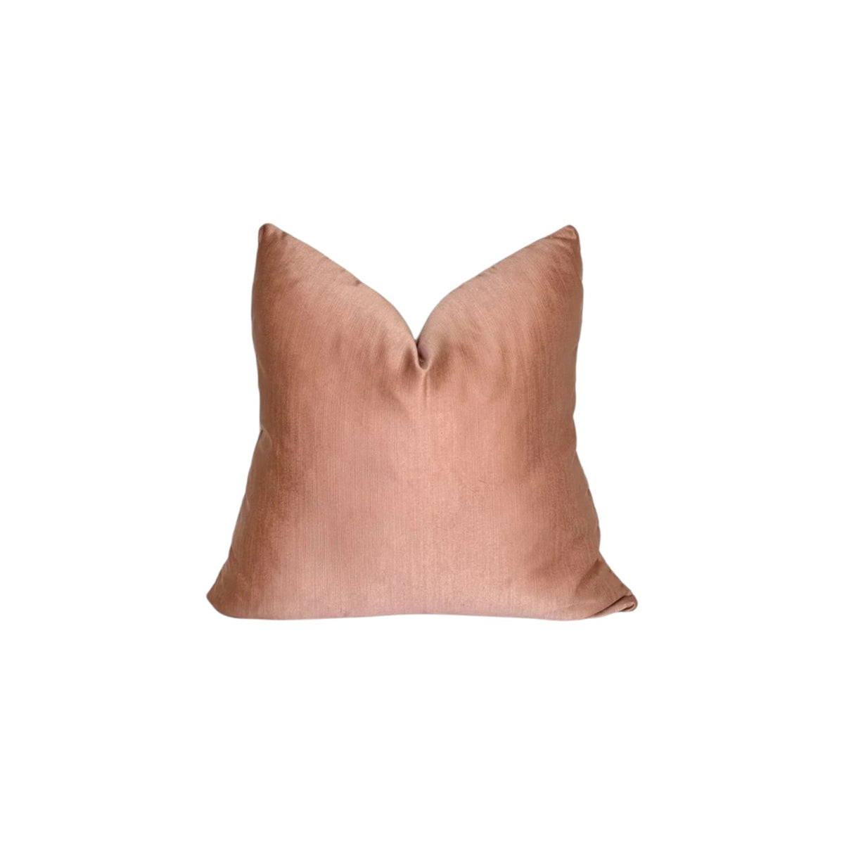 Blush cushion cover – blush square pillow, 22 x 22 in