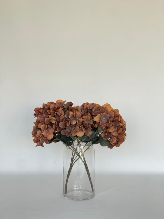 Woodfire Faux Hydrangeas